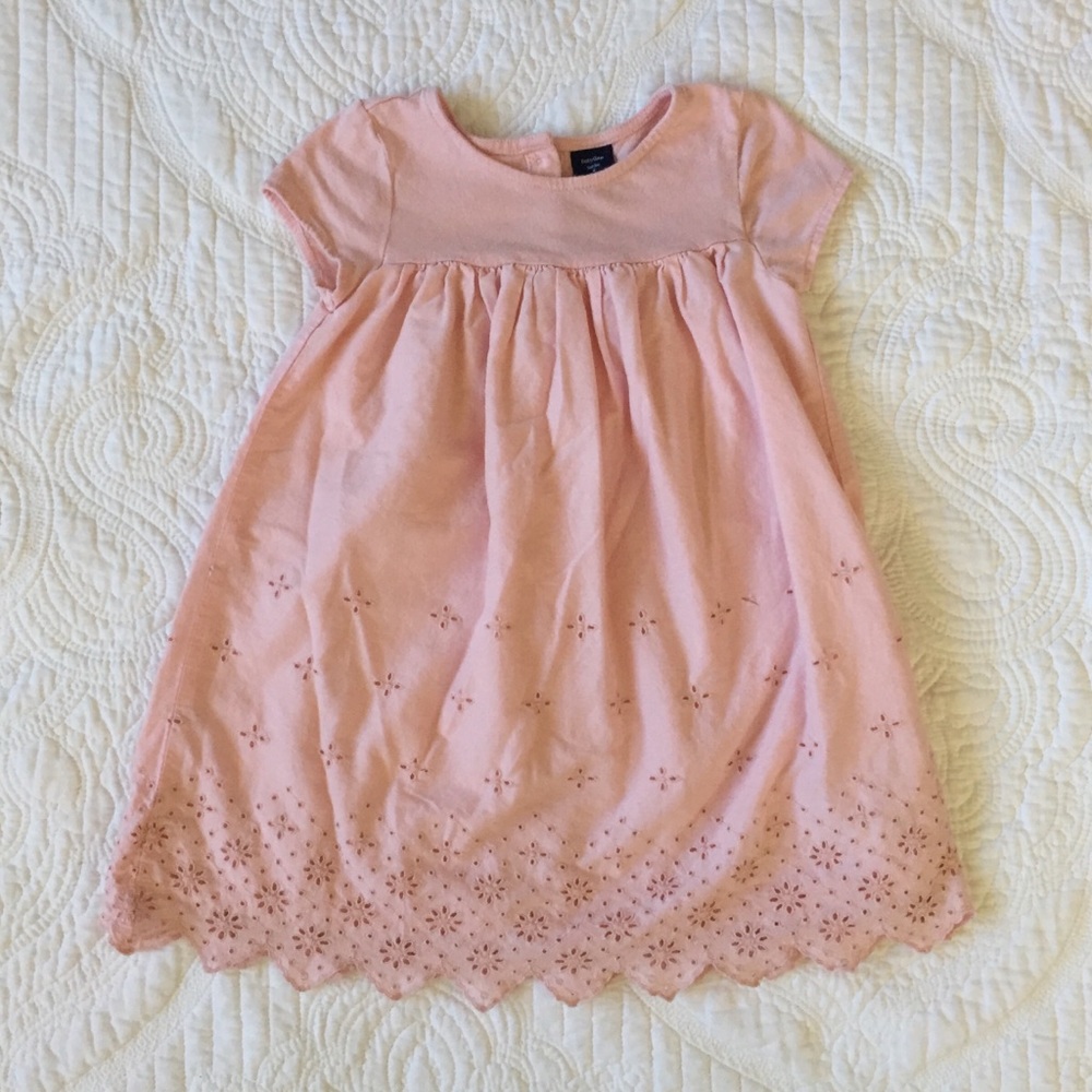 Pale pink Gap cotton dress
